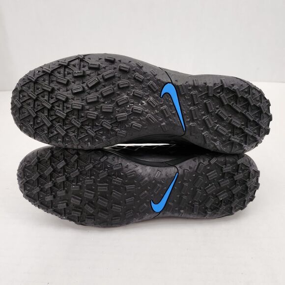 Nike Tiempo Legend 8 Club TF AT6109-090 Turf Soccer Shoes Men's Size 5 Black - Picture 9 of 11
